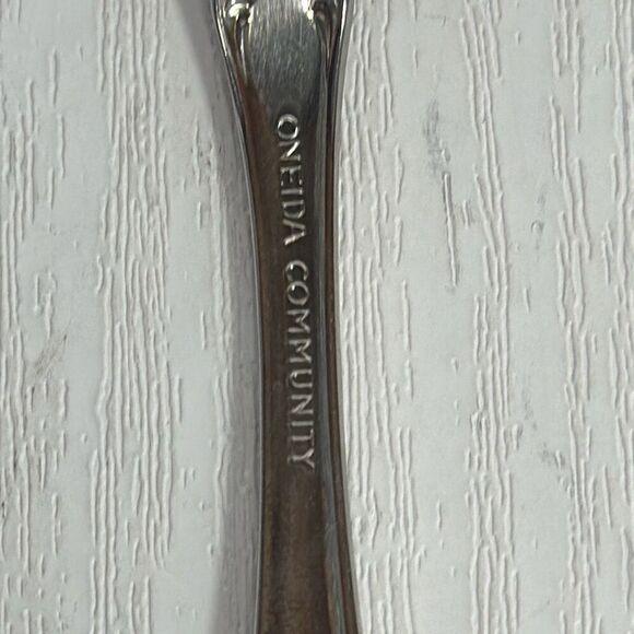 Oneida Community Brahms Stainless Steel Flatware Bundle Cocktail Spoon set of 3 - Picture 8 of 8